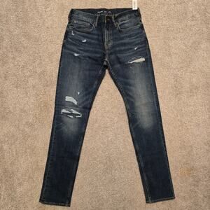 NWT Old Navy Men’s Slim Jeans Dark Washed Blue Denim Size 33x36